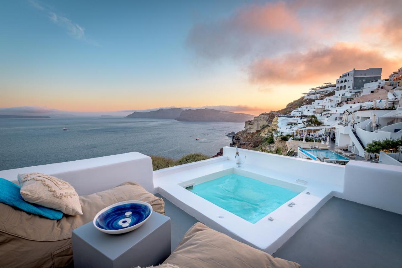 Amazing View Villa Oia With Jacuzzi Ngoại thất bức ảnh