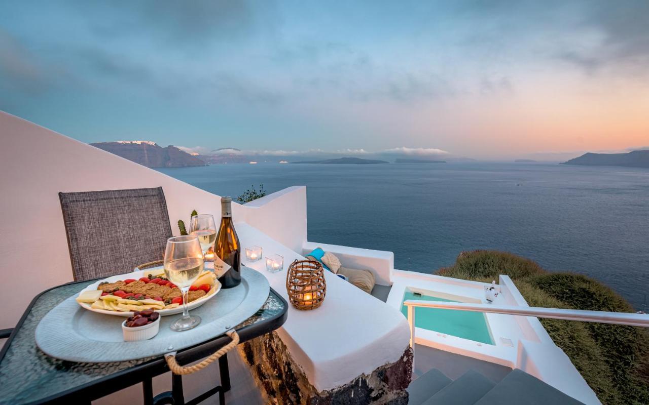 Amazing View Villa Oia With Jacuzzi Ngoại thất bức ảnh