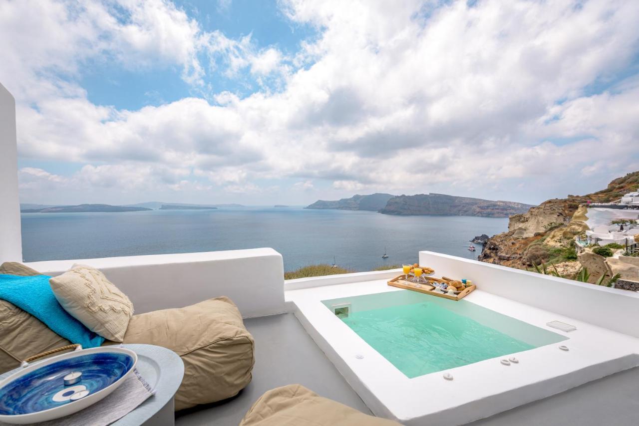 Amazing View Villa Oia With Jacuzzi Ngoại thất bức ảnh