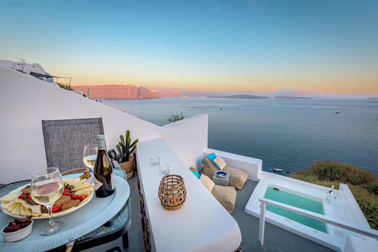 Amazing View Villa Oia With Jacuzzi Ngoại thất bức ảnh